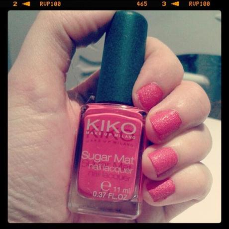 Mes aventures manucurées #5 : focus sur les Sugar Mat de Kiko