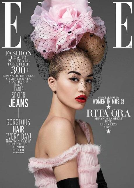 Rita Ora en couverture du ELLE Magazine - Mai 2013