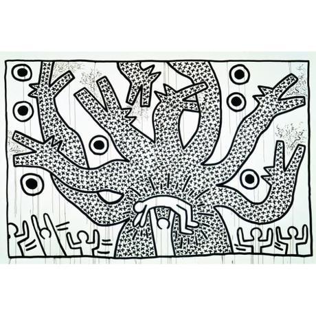 Untitled, 1982, Courtesy Keith Haring Foundation et Gladstone Gallery, New York et Bruxelles, © Keith Haring Foundation
