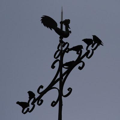 Coq et clocher : Mauvages (55)