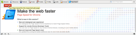 Page Speed Insights pour Chrome
