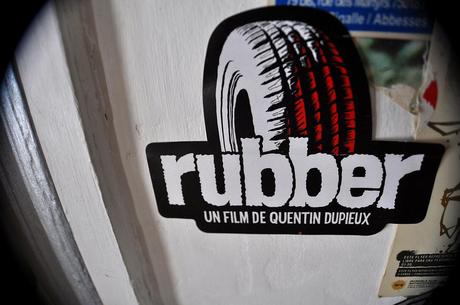Rubber sticker