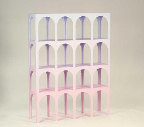 BIBLIOTHÈQUE EN ARC PAR BRIKOLÖR