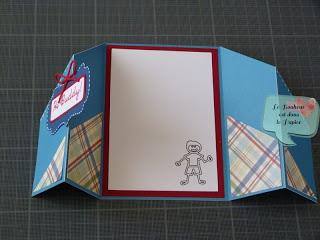 La carte rabats en biais