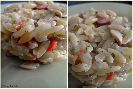 Risoni façon risotto