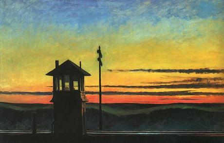 Hopper Railroad sunset, 1929 Le chemin de fer et les peintres – Partie 3