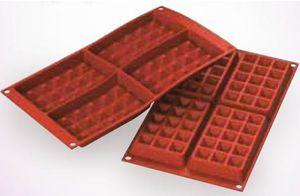 gaufres hyperprotéinées allégées et leur coulis chocolat (sans oeufs ni sucre ni beurre) aaaSF155_DET