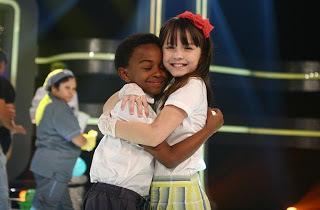 Scène de Carrossel avec les personnages Cirilo et Maria Joaquim