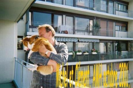 Michel Houellebecq et son chien !