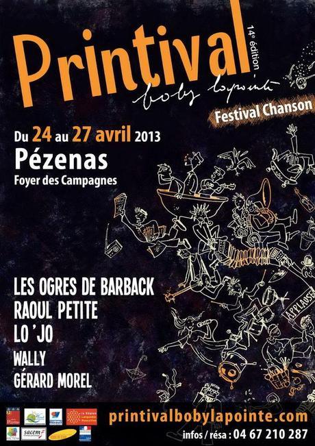 Pézenas : Printival J-2 visuel-printi