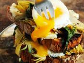 midi c'est casse-croûte Casse-croûte roquefort légumes l'œuf coulant lundi