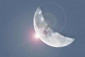 pleine lune moon demi-lune quartier de lune