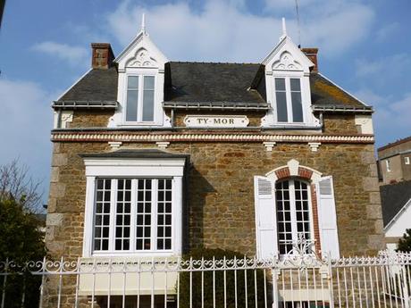 Villas de style anglais, Saint-Lunaire en Bretagne