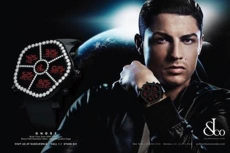 Mode : Cristiano Ronaldo, égérie des montres Jacob & Co