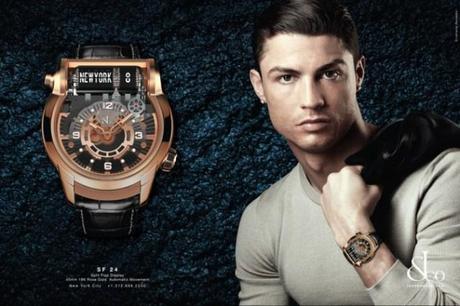Mode : Cristiano Ronaldo, égérie des montres Jacob & Co
