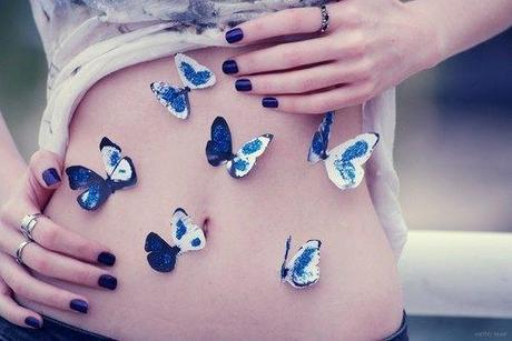 papillons dans l estomac