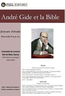 André Gide et la Bible