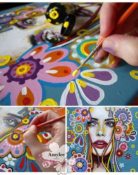 Amylee, l'esprit féminin Pop Art