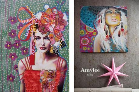 Amylee, l'esprit féminin Pop Art