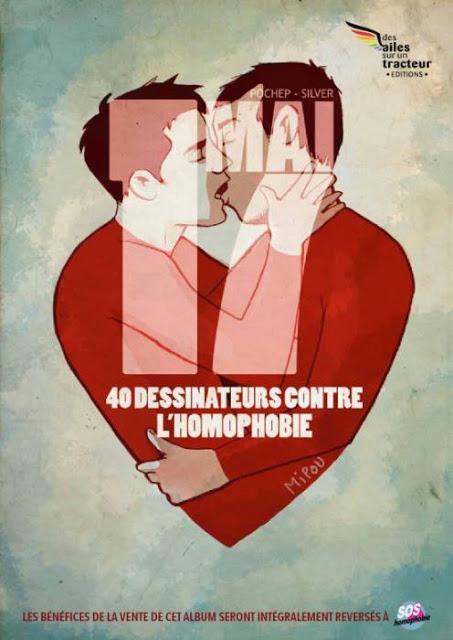 'Projet 17 Mai' 40 dessinateurs contre l'homophobie