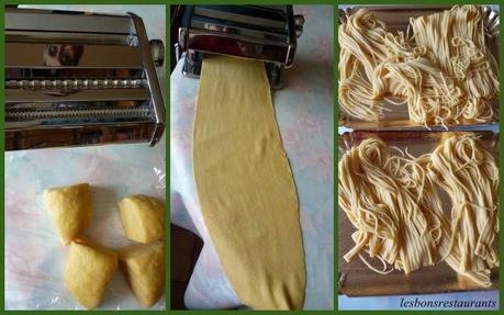 FETTUCCINES AU PESTO À L'AIL DES OURS