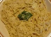 Fettuccines pesto l'ail ours