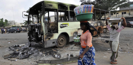 Côte d'Ivoire : deux jours de violences postélectorales