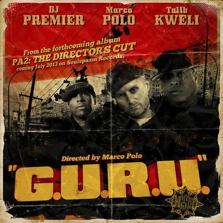 GURU, le dernier titre de Marco Polo en feat avec Talib Kweli et DJ Premier