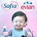 Evian Bébé contrefaçon tunisienne Safia