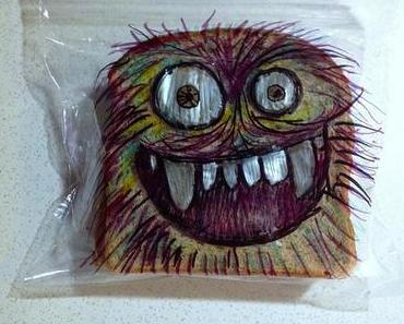 Depuis 5 ans, il dessine chaque jour sur les sandwichs de ses enfants