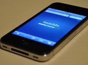 Tumblr iPhone, passe version 3.3.1...