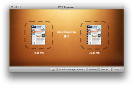 pdf squeezer PDF Squeezer: réduisez rapidement le poids de vos fichiers PDF [Mac]