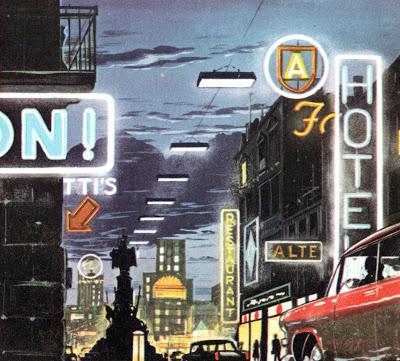 Le néon est employé pour l'éclairage