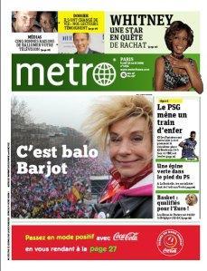 A la Une, à la deux ! A metro