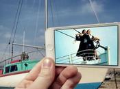 films iPhone superposent avec réelle