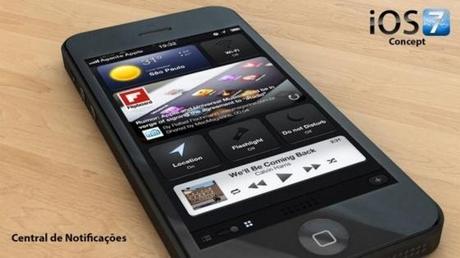 Nouveau concept iOS 7 sur iPhone à voir en vidéo...