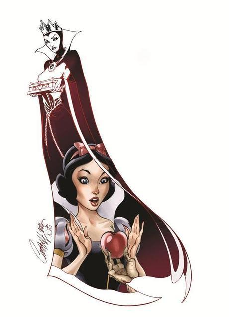 J.Scott Campbell dessine des héroïnes Disney: Alice, Cendrillon et Raiponce…