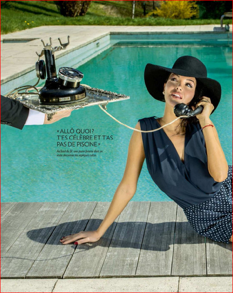 Les Anges 5 : Nabilla dans Paris Match 