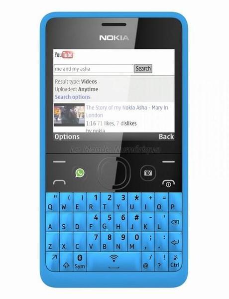 Smartphone Nokia Asha 210, à fond vers le social Smartphone Nokia Asha 210, à fond vers le social