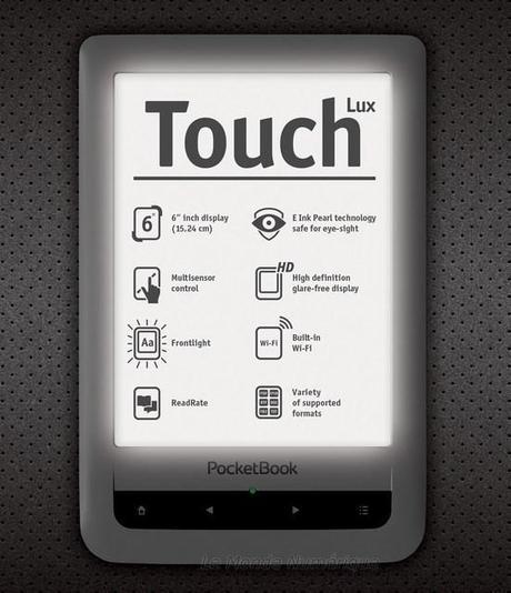 PocketBook Touch Lux, une liseuse numérique 6 pouces haut de gamme