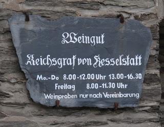 Les vignerons de Mosel-Saar-Ruwer. 5-Reichsgraf von Kesselstatt à Morscheid (Ruwertal)