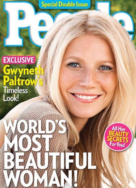Gwyneth Paltrow élue la plus belle femme du monde de 2013 par le magazine People