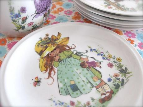 Ma broc: un service pour le goûter so vintage so girly