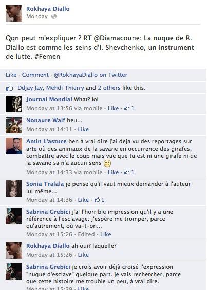 LA NUQUE NAPPY DE ROKHAYA DIALLO = INSTRUMENT DE LUTTE