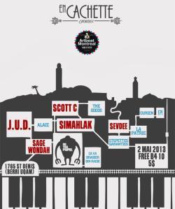 en cachette artbeatmtl