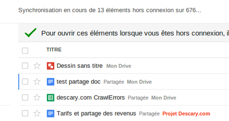 google drive hors connexion synchronisation Google Drive tous vos documents accessibles en mode hors connexion 