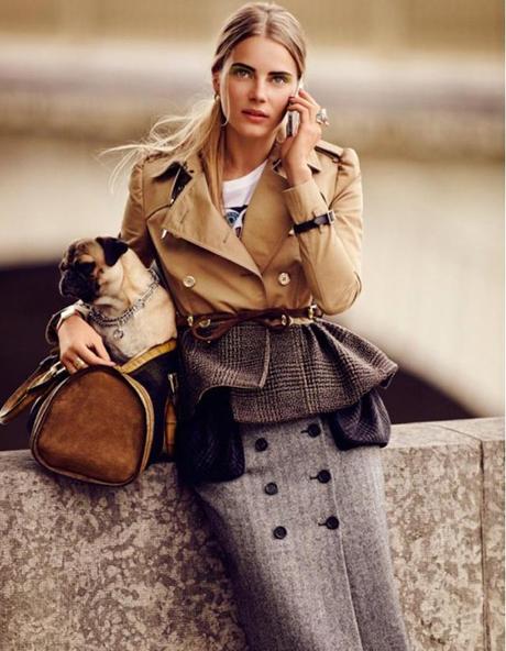 trench + tweed