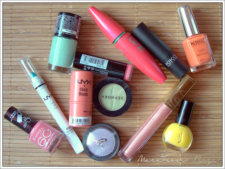 Makeup : Des couleurs de printemps