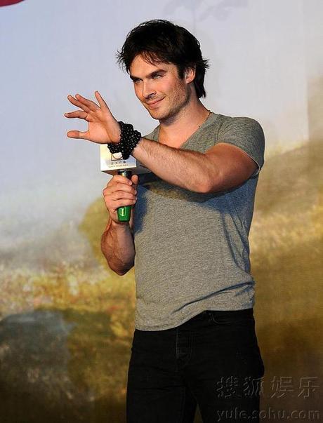 Ian Somerhalder en Chine