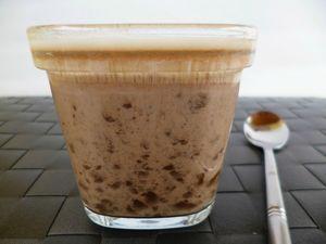 yaourts maison diététiques au chocolat (sans sucre) P1000625